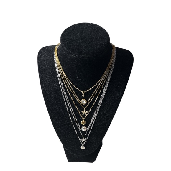 Handcrafted Crystal Pendant Necklace - 24K Gold Plated - Picture 2 of 2